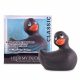 My Duckie Classic 2.0 - vodootporni vibrator za klitoris razigrane patke (crni)