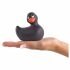 Duckie 2.0 - Playful Duck Waterproof Clitoral Vibrator (Black)