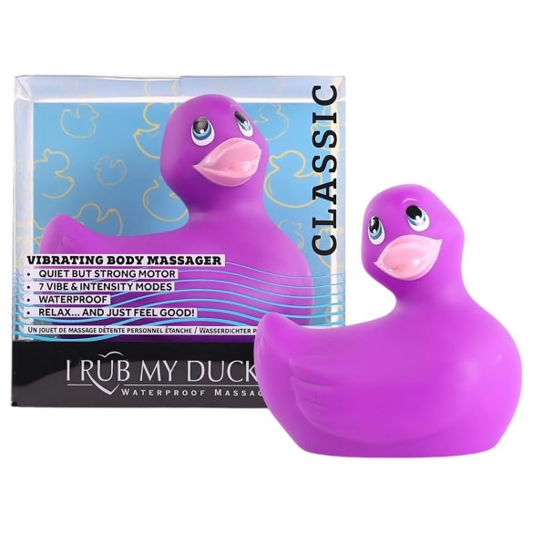 My Duckie 2.0 - Playful Duck Waterproof Clitoral Vibrator (Purple)