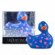 My Duckie Romance 2.0 - vibrator clitoridian rezistent la apă (albastru-roz)