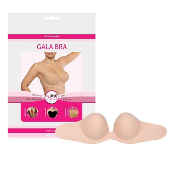 Bye Bra Gala D - onzichtbare push-up bh (nude)