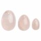 La Gemmes Yoni - Kit de Boules de Geisha - Quartz Rose (3 pièces)