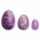 La Gemmes Yoni - Geishaballen set - amethyst (3 stuks)