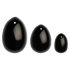 La Gemmes Yoni - Black Obsidian Egg Set (3pcs)