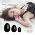 Set bile Yoni La Gemmes - obsidian negru (3 buc)