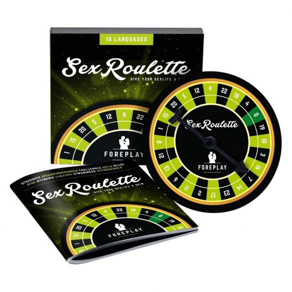 Sex Roulette Foreplay - Board Game (10 languages)