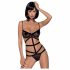 Obsessive Bondy - Kettenriemen Body (Schwarz) (S-M)