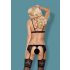 Obsessive 810 Lace Lingerie Set (Black)