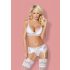 Obsessive 810-SEG-2 - Lace Lingerie Set (White)