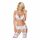 Set Intimo in Pizzo Obsessive 810-SEG-2 (Bianco)  - L/XL