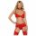 Obsessive Heartina - ensemble de lingerie (rouge)