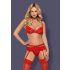 Obsessive Heartina - ensemble de lingerie (rouge)