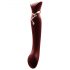 ZALO Queen - Pulse Wave G-spot and Clitoral Vibrator (Red)