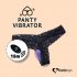 Vibratore per Clitoride Ricaricabile a Controllo Remoto della FEELZTOYS Panty (Viola)