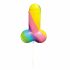 Rainbow Cock Pop - kolorowy lizak z penisem (85g) - owocowy