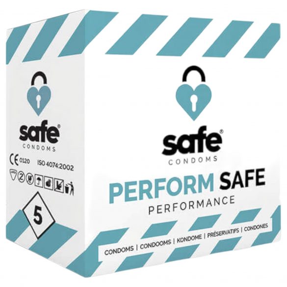 SAFE Perform Safe - stor kondom (5 stycken)