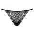 Obsessive Intensa - Strappy Lace Thong (Black)