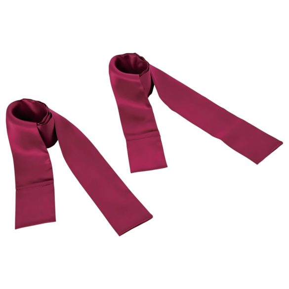 S&M - Satin Ribbon Ties (Red) - 2-Piece Set