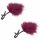 S&M - Feather Nipple Clamps (Burgundy)