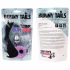 FEELZTOYS Bunny Tails - metalowy korek analny z ogonkiem królika (srebrno-fioletowy)