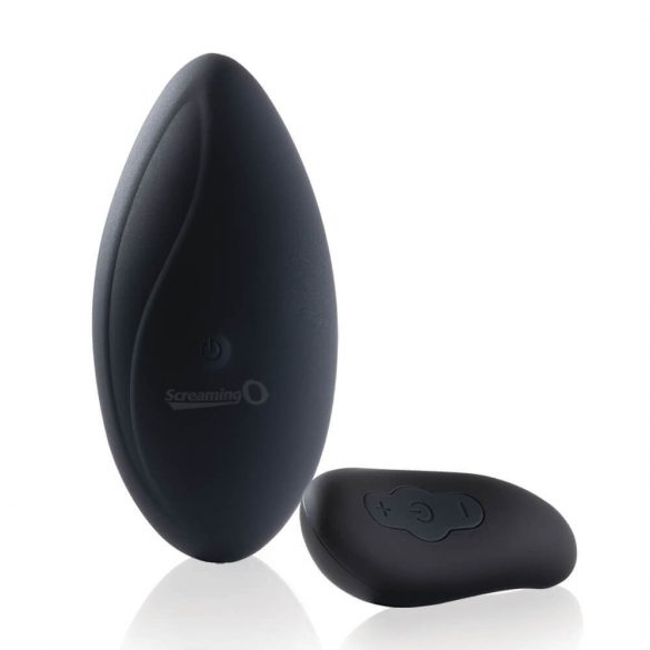 Screaming Panty - Wireless Rechargeable Clitoral Vibrator (Black)