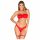 Obsessive Kissmas - Lingerie Set (Red)