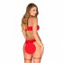 Obsessive Kissmas - Dessous-Set (rot)