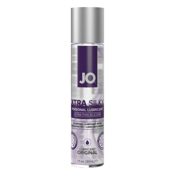 System JO Xtra Silky - lubrifiant siliconic cu vitamina E (30ml)