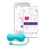 LOVELIFE BY OHMIBOD - KRUSH - slimme, oplaadbare geishabal (turquoise)