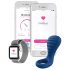 OHMIBOD Bluemotion Nex 3 - smart, rechargeable vibrating penis ring (blue)