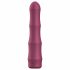 Aixiasia Bamboo - uppladdningsbar stav vibrator (vinröd)