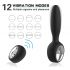 Aixiasia Dylon-Remote - Rechargeable Wireless Anal Vibrator (Black)