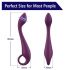 Aixiasia Lotty - Vibrateur point G rechargeable et étanche (violet)