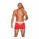 Obsessive Mr Claus - Santa Costume Set (2-Piece) - Red  - 2XL