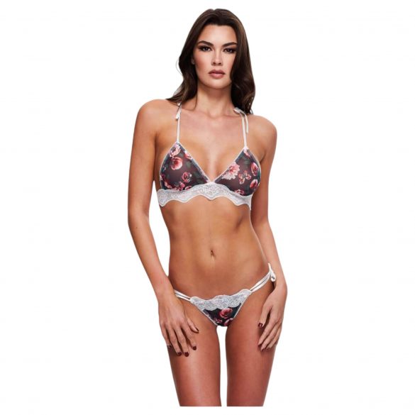 Baci - Floral Lace Bra Set