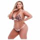 Baci Plus Size - Floral Lace Bra Set