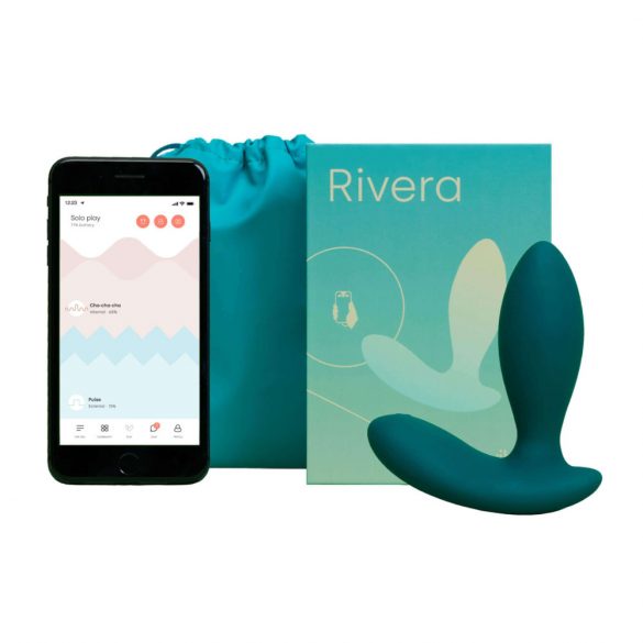 Vibio Rivera - pametni, punjivi analni vibrator (zeleni)