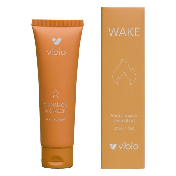 Crema stimulantă Vibio Wake - scorțișoară și ghimbir (30 ml)