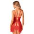 Obsessive Claussica - babydoll en string (rood)