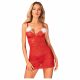 Obsessive Claussica - red babydoll & thong  - XL/XXL