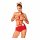 Obsessive Ms Reindy - Women's Reindeer Costume Set (2 pieces) - red
