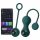 Set di Sfere di Kegel Intelligente Magic Motion Crystal Duo - verde - (2 pezzi)