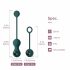 Set di Sfere di Kegel Intelligente Magic Motion Crystal Duo - verde - (2 pezzi)