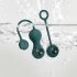 Set di Sfere di Kegel Intelligente Magic Motion Crystal Duo - verde - (2 pezzi)