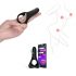 Inel vibrator inteligent cu acumulator Magic Motion Rise (negru)