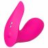 LOVENSE Flexer Panty - punjiva, 2u1 vibrator (roza)