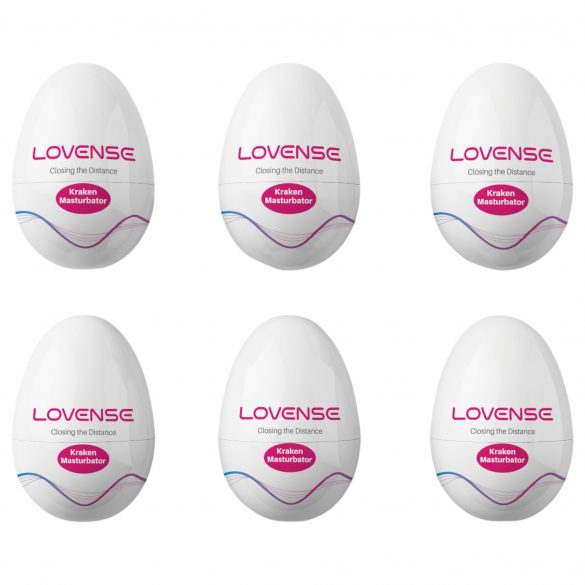 LOVENSE Kraken - Masturbation Egg - 6 pcs (white)