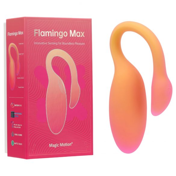 Magic Motion Flamingo Max - slimme vibrerende eitje (oranje)