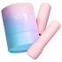 Vush Pop Gloss - rechargeable, waterproof mini vibrator (pink)