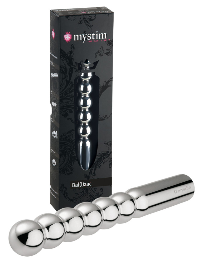 mystim Bal(l)zac - sférické elektrické dildo